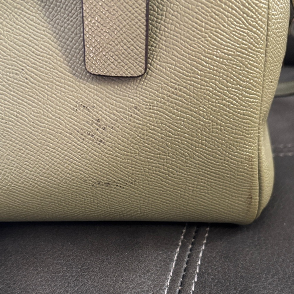 Coach Sage Green Leather Purse - Picture 3 of 6